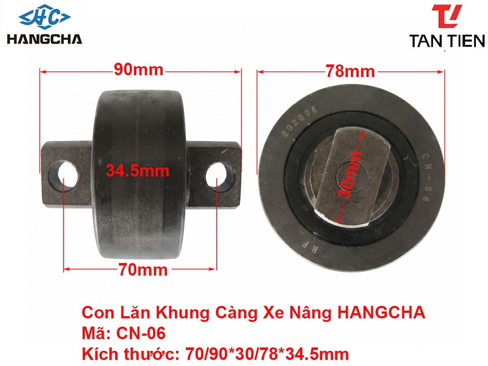 Con Lăn Xe Nâng HANGCHA CN-06